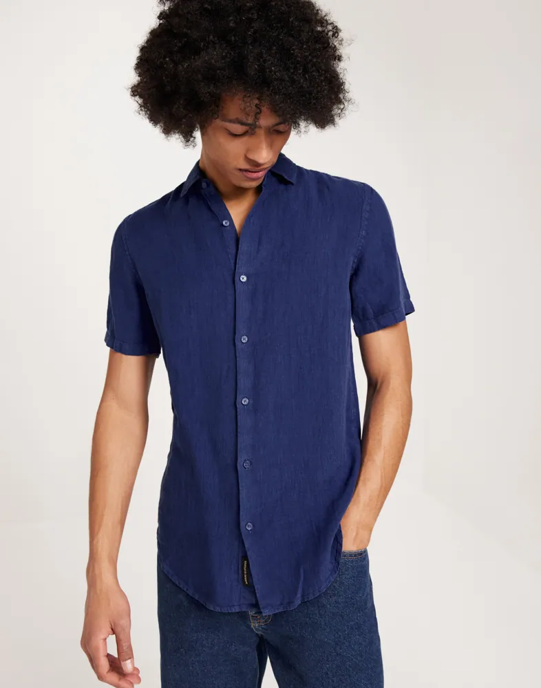 STUDIOS CASUAL LINEN S/S SHIRT