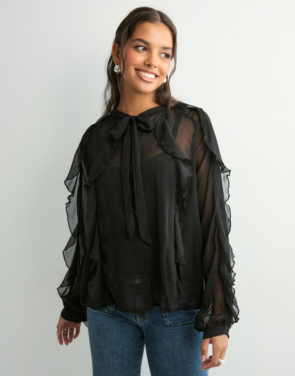 Frill Blouses for Women - Feminine & Trendy Styles | Shop Frill Blouses for Women - Feminine & Trendy Styles | Shop