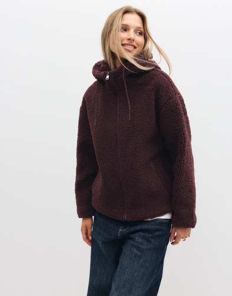 Onlaspen Hood Teddy Jacket Cc Otw