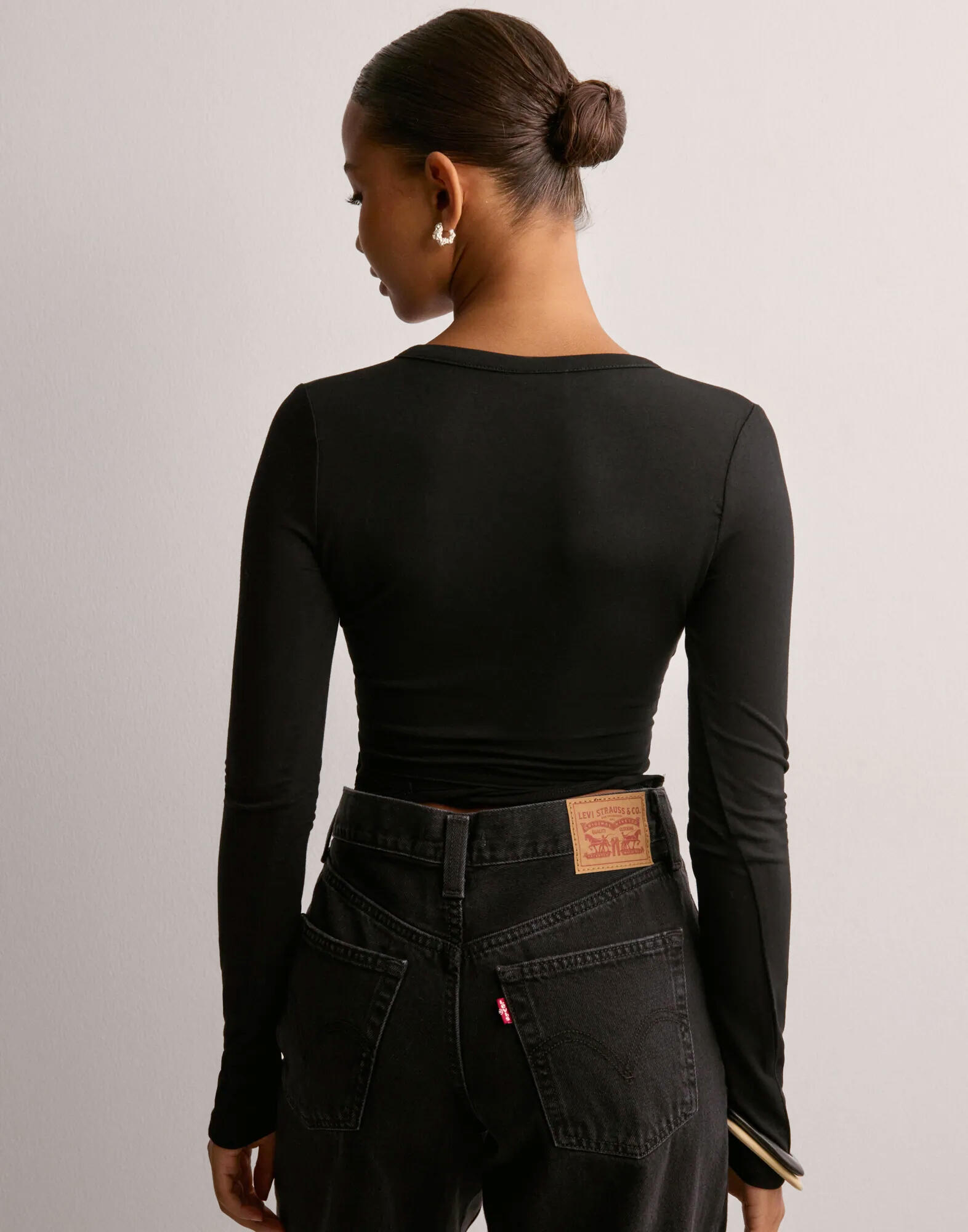 Buy Nelly Tie Wrap Soft Top - Black | Nelly.com
