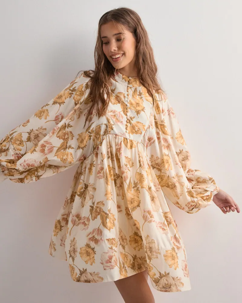 malina mini dress Malina Button Down Cotton Mini Dress (Sale)