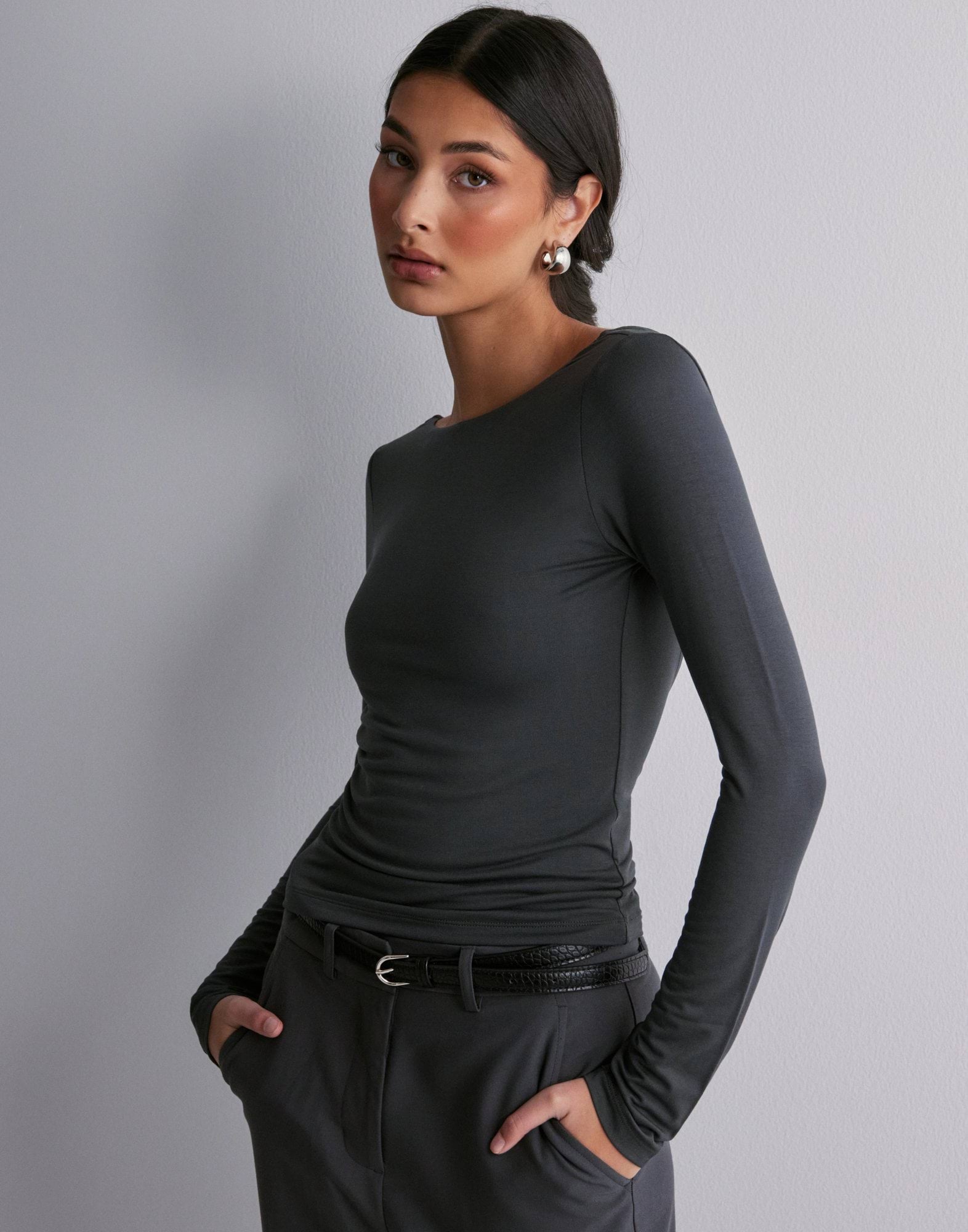 Soft touch ls low back top