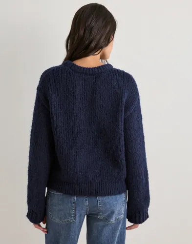 PIECES Pcdorthea Ls Chunky Knit Noos Bc stickade tröjor dam – bild 3