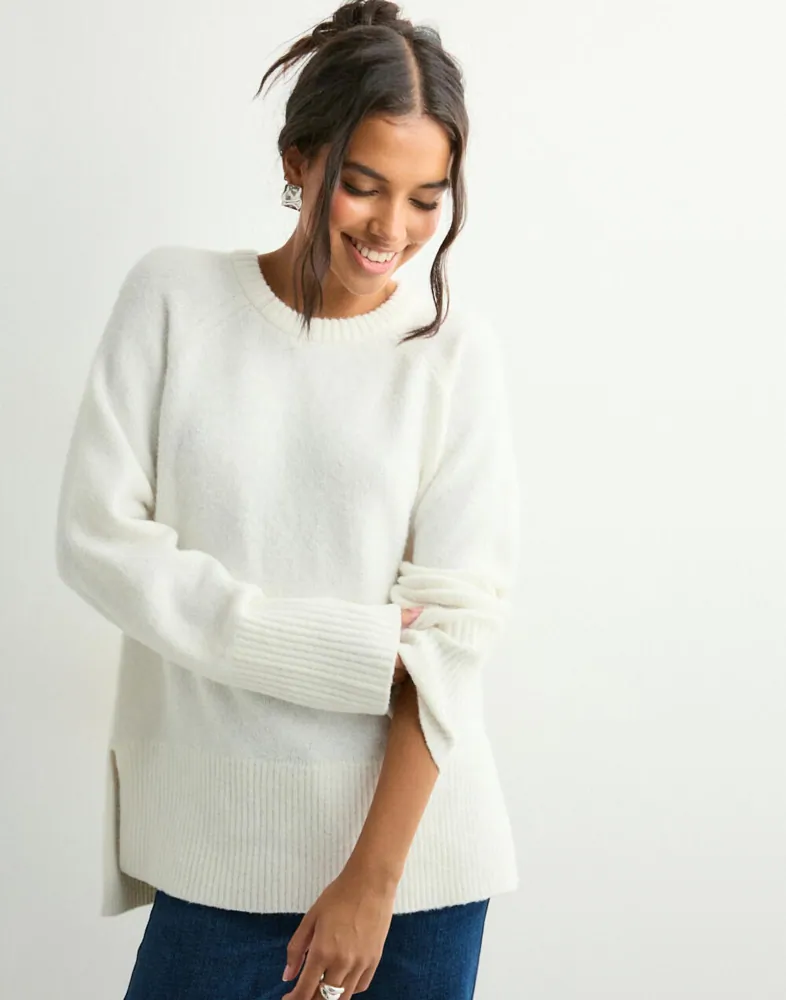 Slit Knit Sweater