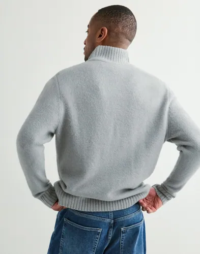 Que Sera Sera Ted Half Zip Knit Half zip stickade tröjor herr – bild 3