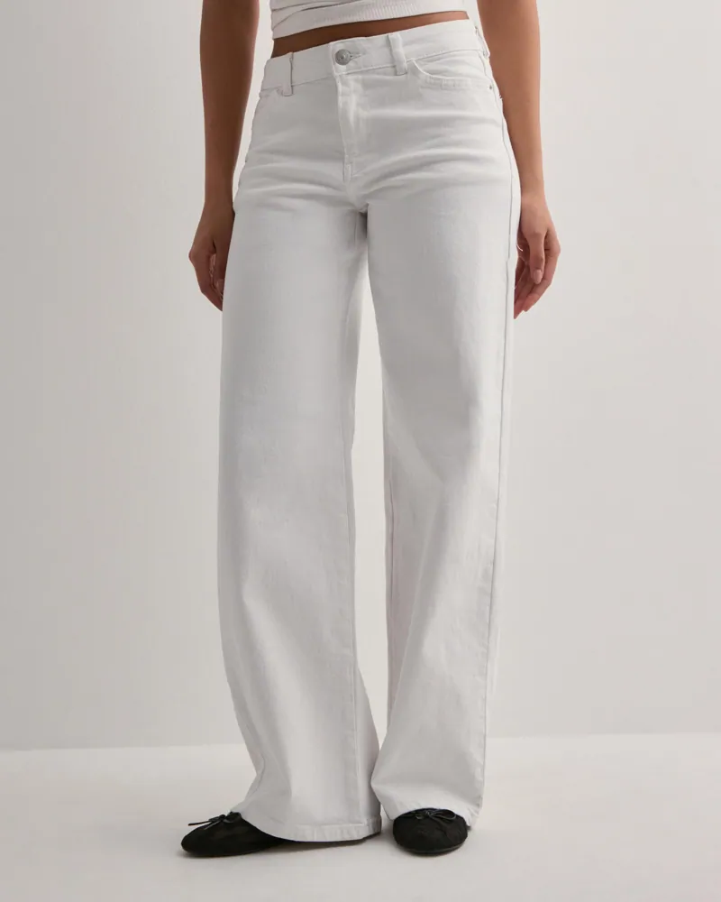 PIECES Pcselma Lw Wide Jeans Od Noos Bc dam – bild 2