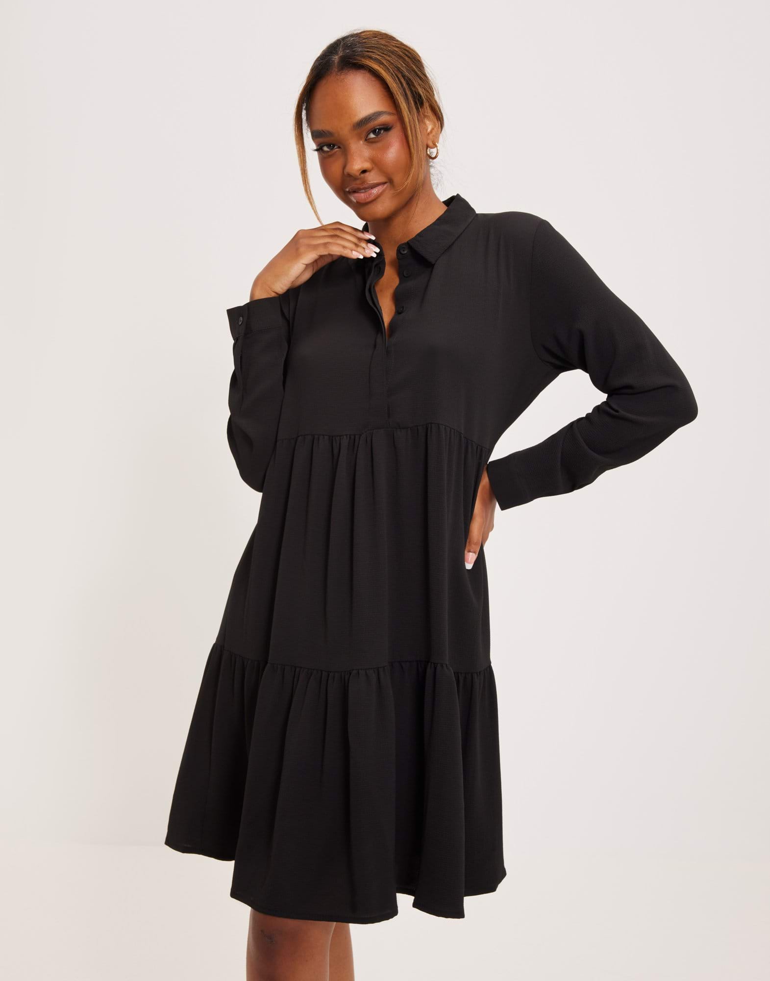 JDYPIPER L/S SHIRT DRESS WVN NOOS