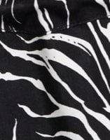 Black Vibrant Zebra