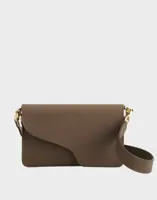 ATP ATELIER - Brun - Assisi Leather Shoulder Bag