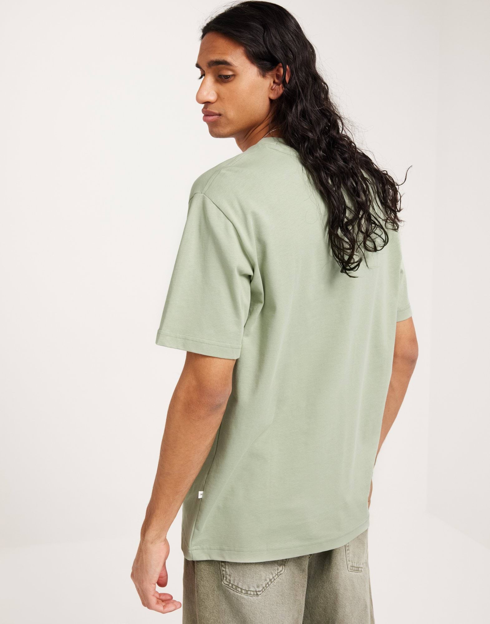 SLHRELAXCOLMAN SS O-NECK TEE B COLL