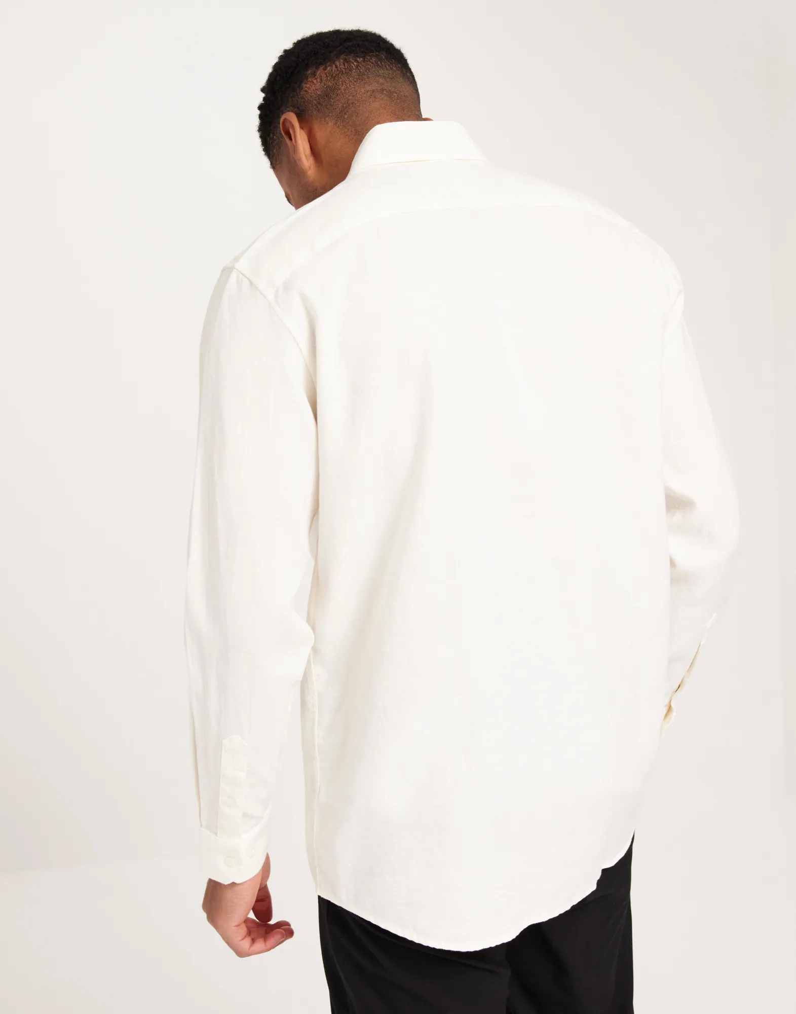 SLHREGPURE-LINEN SHIRT LS BUTTON DO