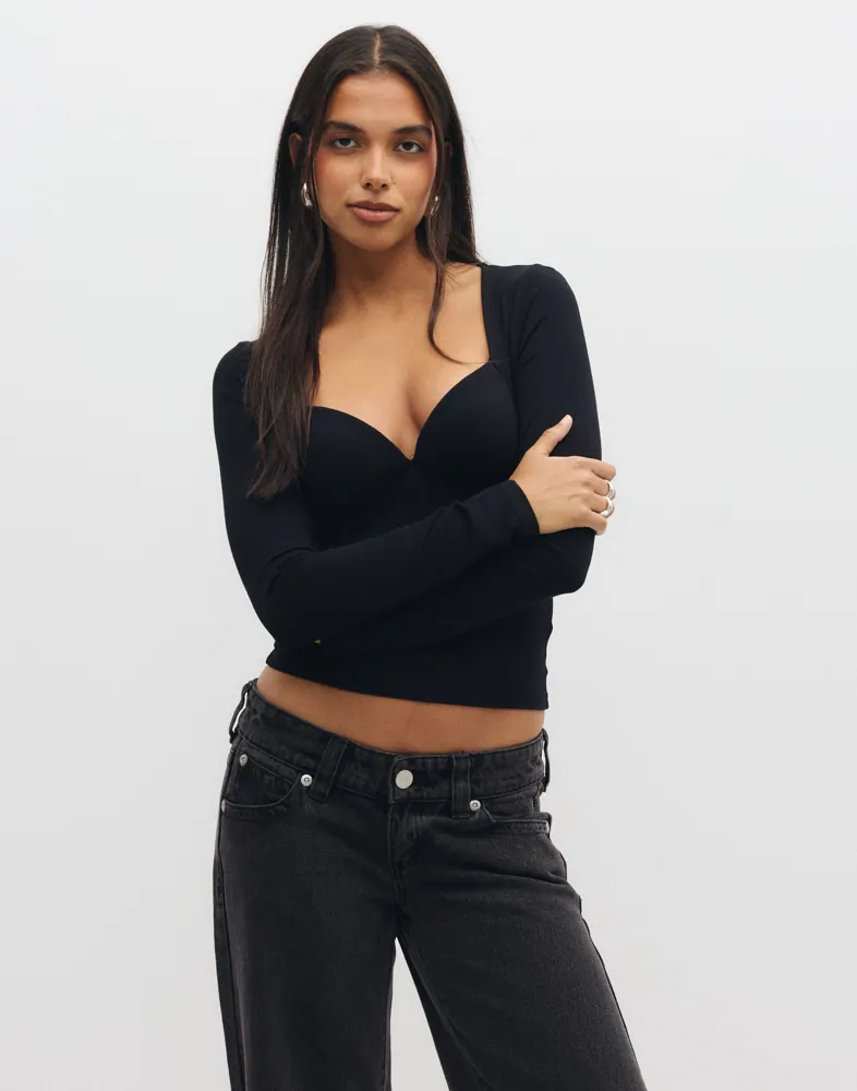 Perfect Bralette LS Top
