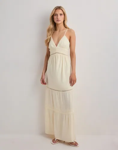 Nelly - Gul - Maxi Lace Insert Dress