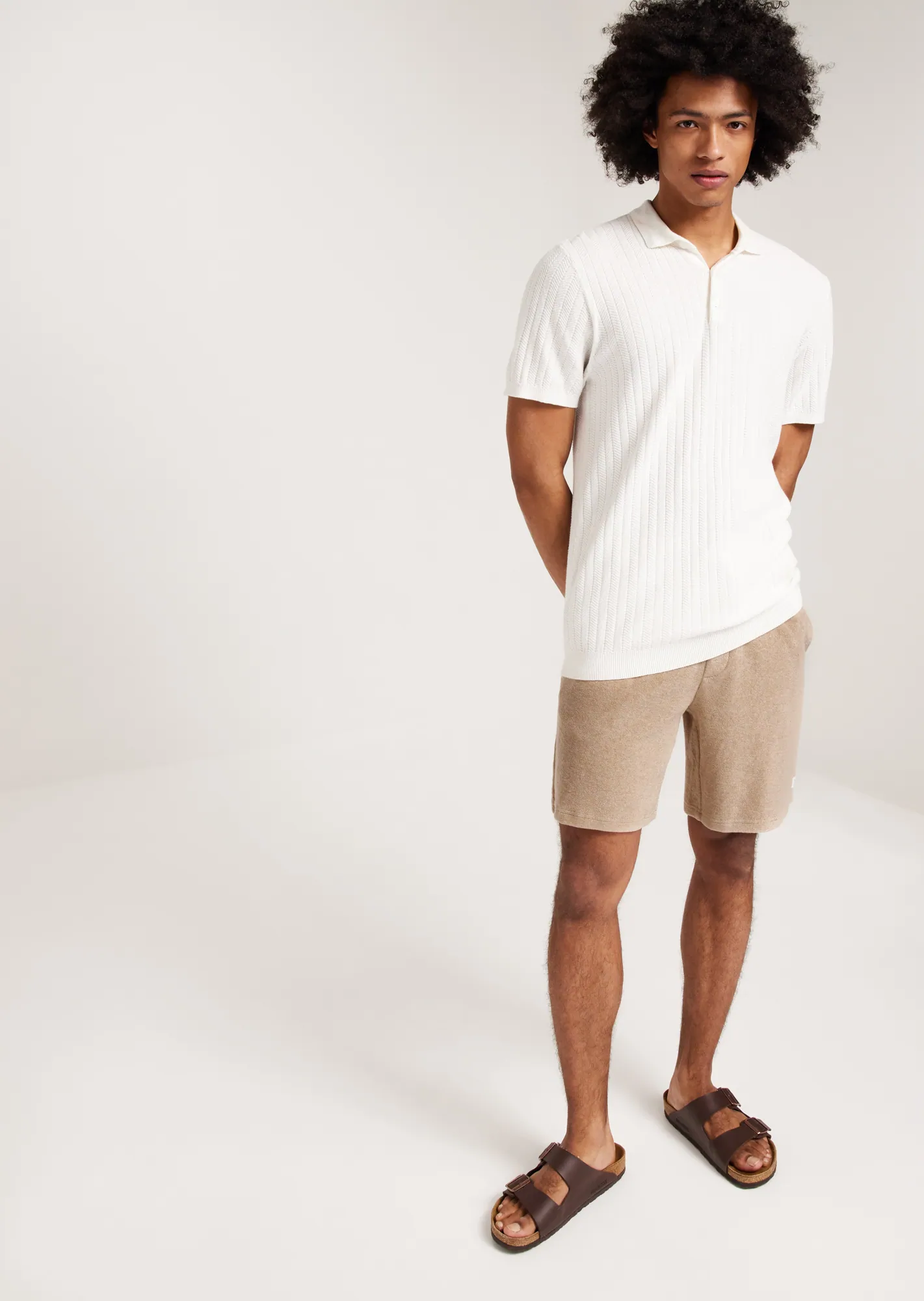 Casual terry shorts - GOTS2/Vegan