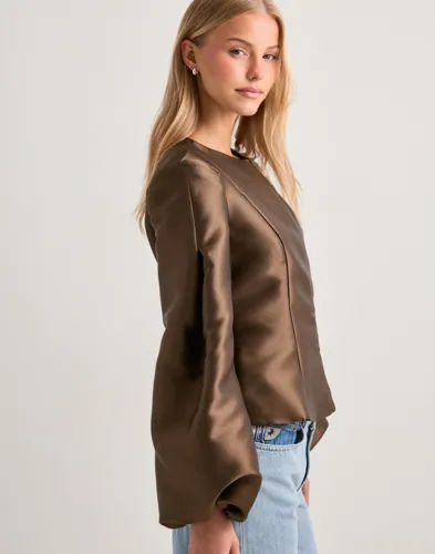 MALINA Vendela Balloon Sleeve Blouse blusar dam – bild 2