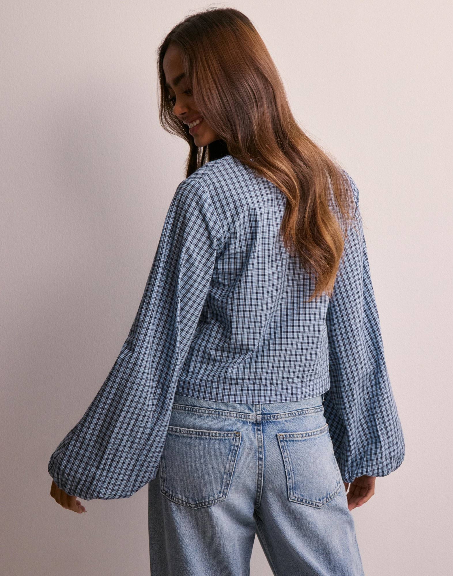 Nellie Blouse in Berry Electric