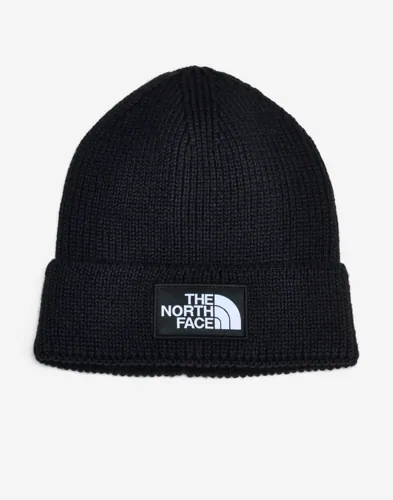 The North Face Tnf Logo Box Cuffed Beanie Mössor Svart