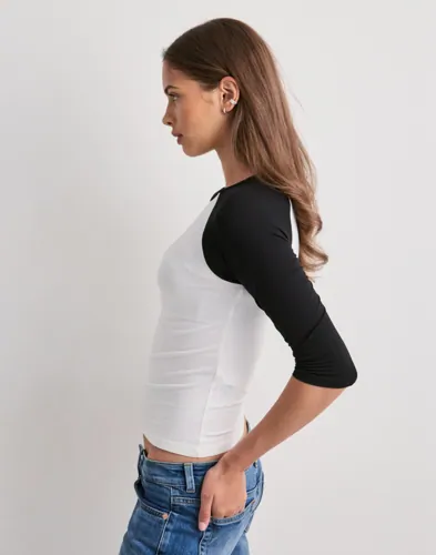 Nelly Soft Raglan Sleeve Top toppar dam – bild 3