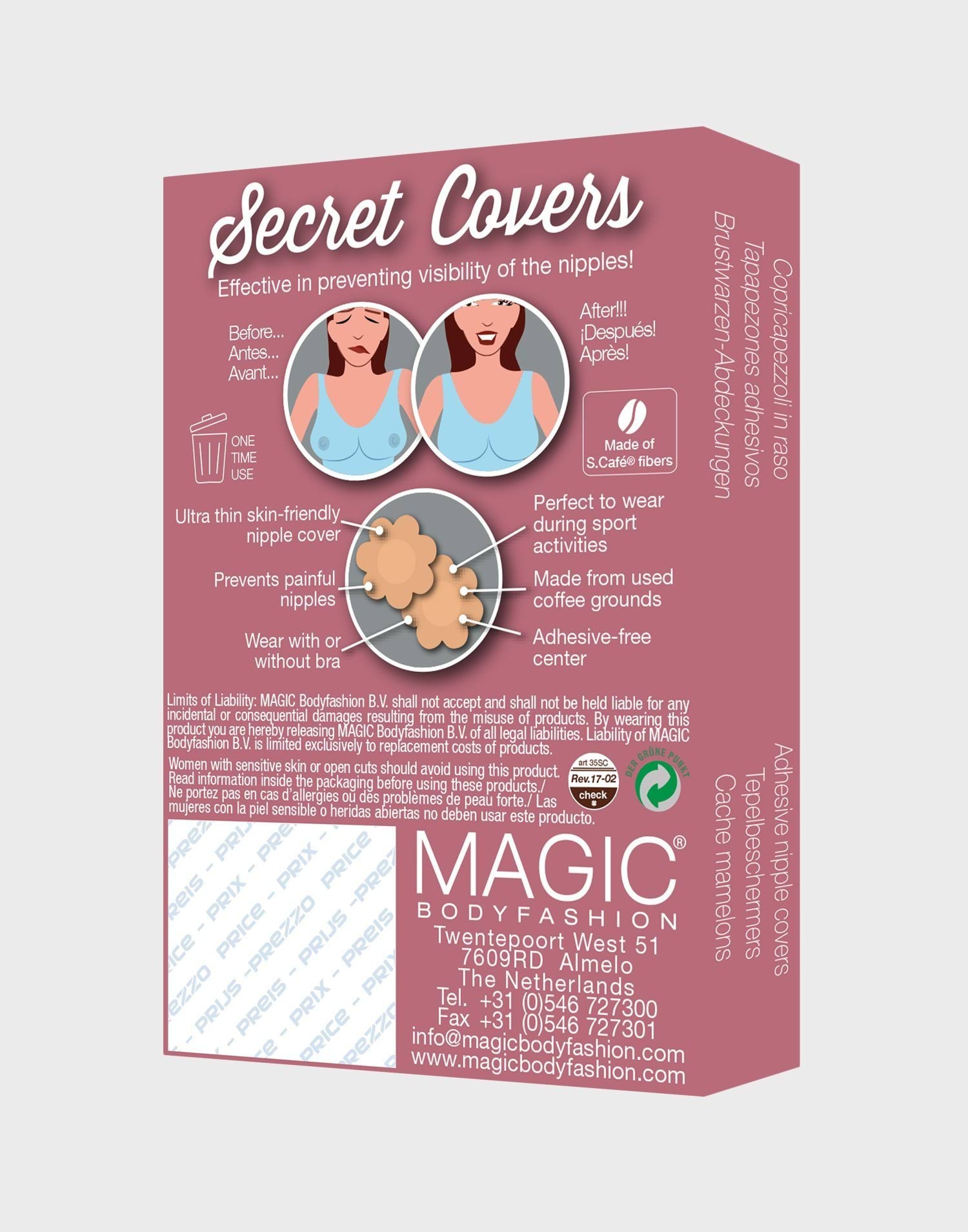 Secret Covers 6-pack