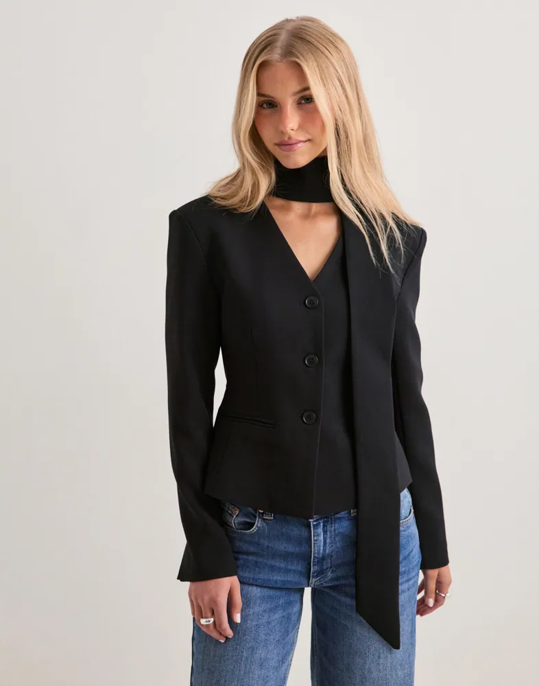Scarf Blazer