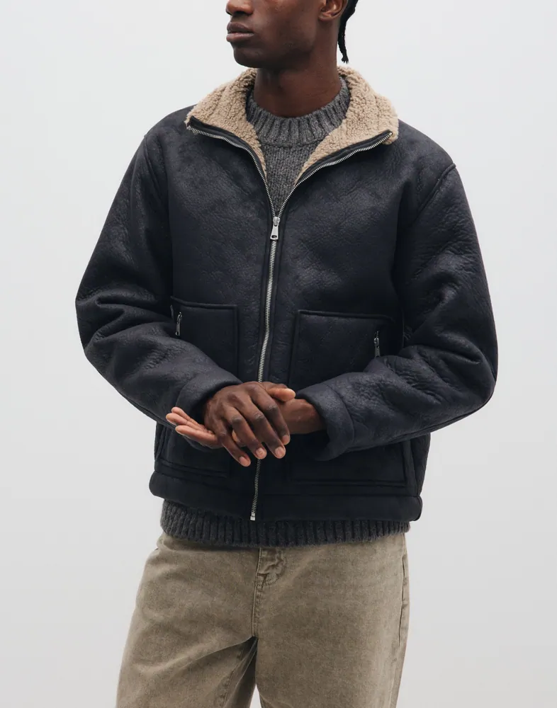 JACK & JONES Jorsalamanco Flight Jacket Sn Bomberjackor herr – bild 2