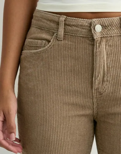 VERO MODA Vmflash Mr Flared Corduroy Pants No cargobyxor dam – bild 3