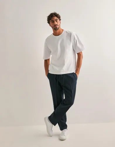 Selected Men SLH196-Straight Leroy Sun Pant Noos Linnebyxor herr – bild 3