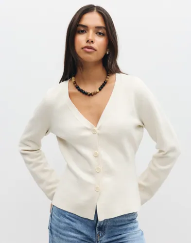 Vmmille Ls V-Neck Cardigan Noos