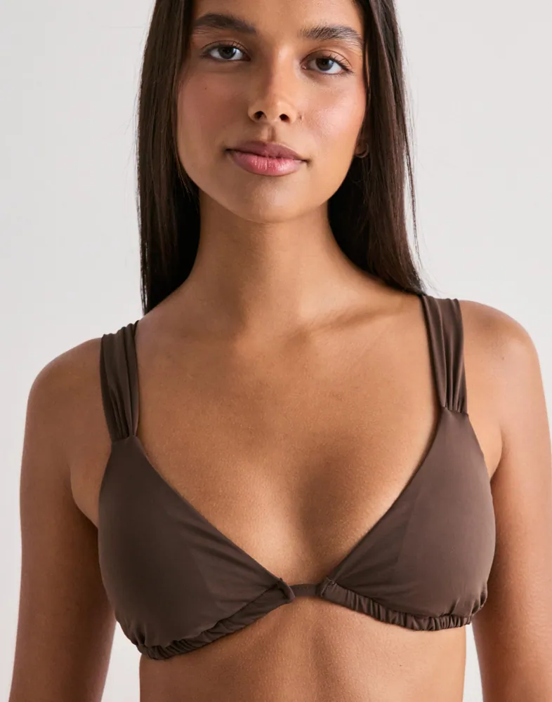 NEO NOIR Zadie Solid Bikini Top dam – bild 3