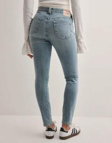 True Religion - Blå - Jennie Mr Curvy Skinny