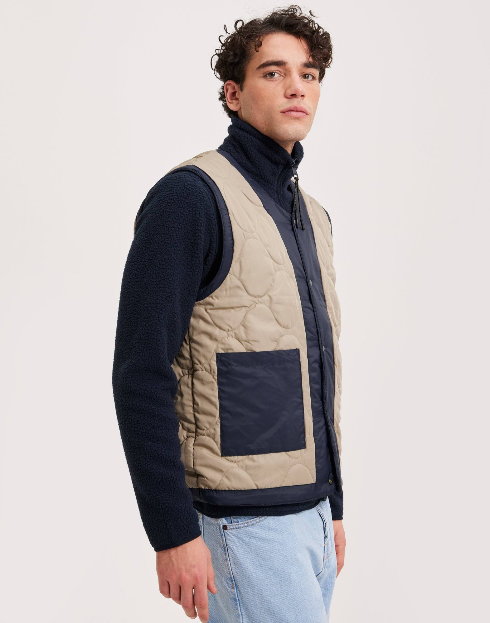 SLHTAKA PADDED VEST W