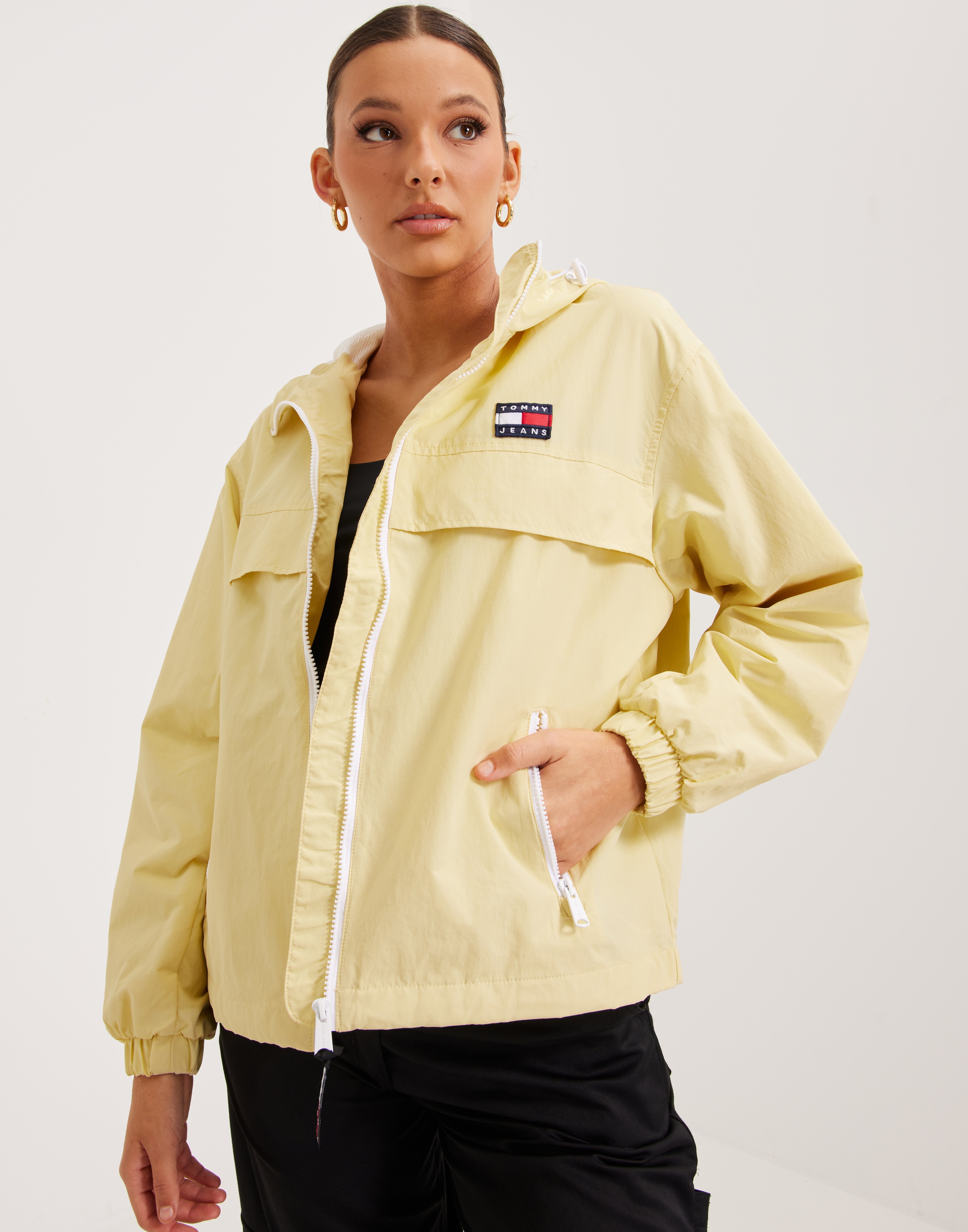 Buy Tommy Jeans TJW CHICAGO WINDBREAKER Lemon Nelly