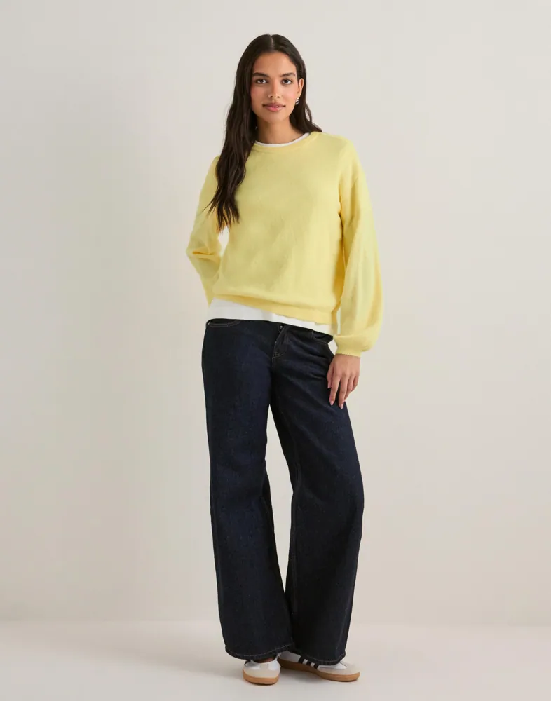 PIECES Pcnaomi Ls O-Neck Knit Noos Bc stickade tröjor dam – bild 2