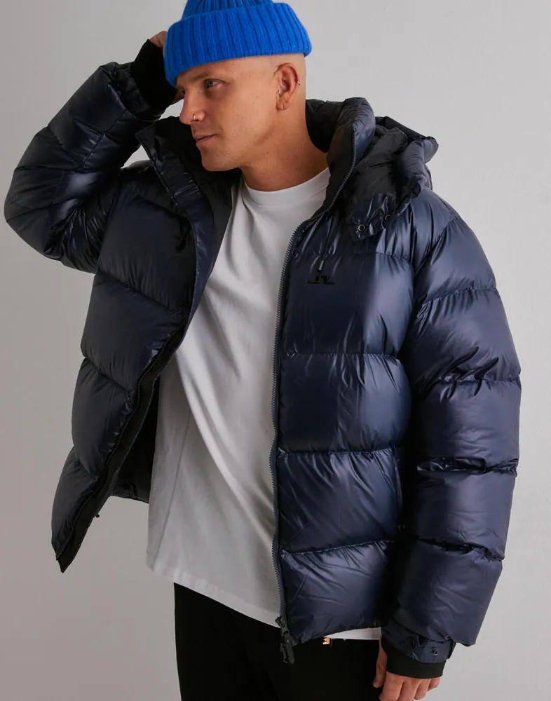 Buy J Lindeberg Creek Down Jacket - Navy | NLYMAN