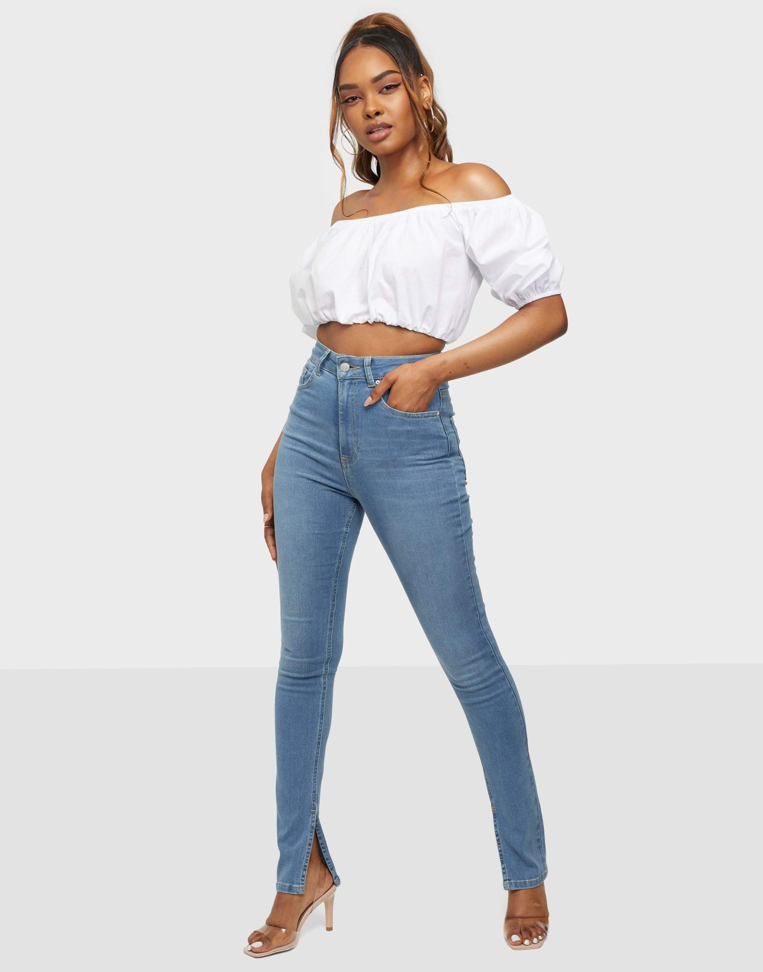 Superstretch Slit Denim