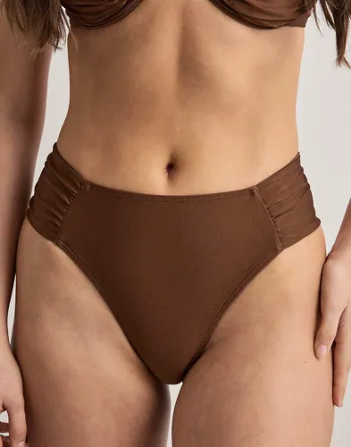 Malina - Brun - Tovere Cheeky High Rise Bikini