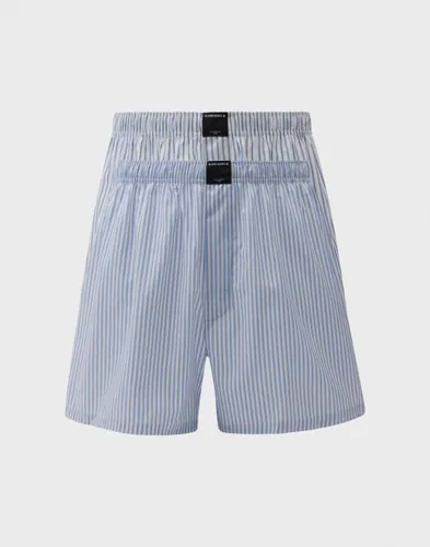 Björn Borg Cotton Stretch Woven Boxer Sho Flerpack kalsonger Blå