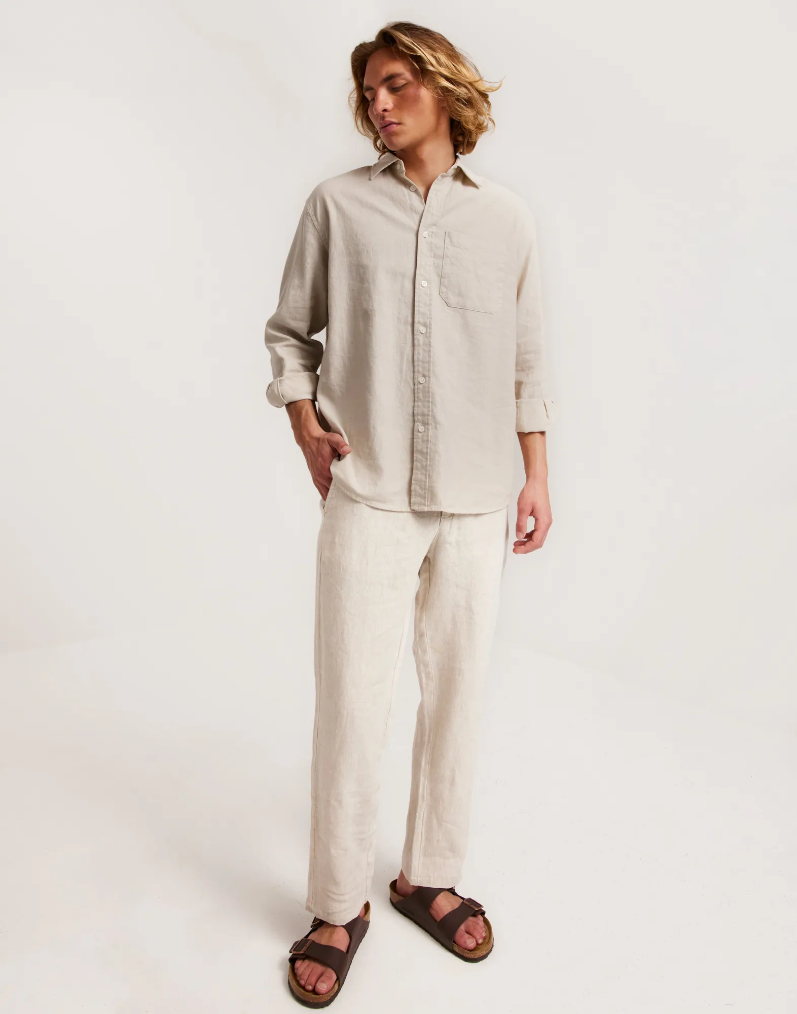 WBYuzo Linen Shirt