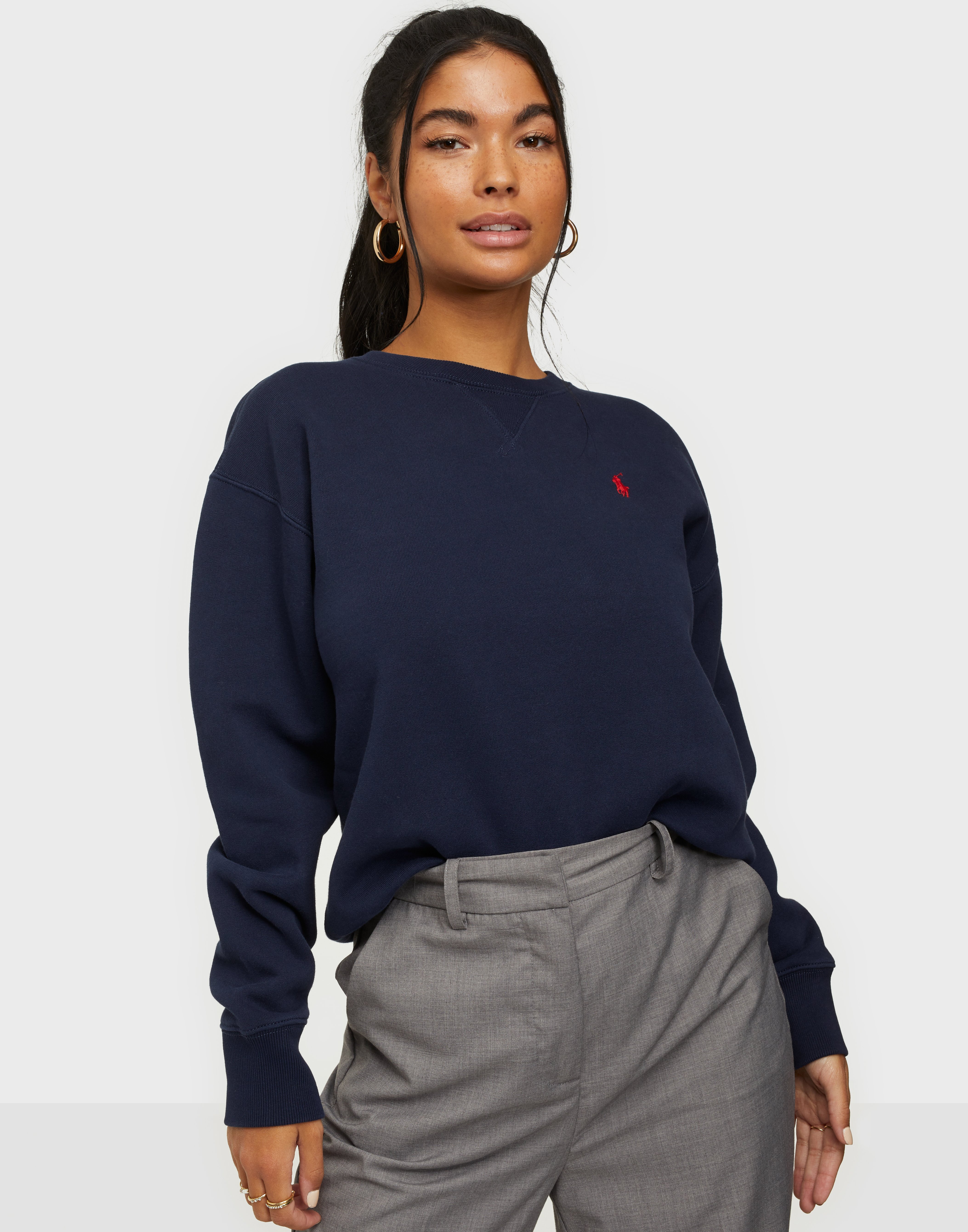 Buy Polo Ralph Lauren LS PO LONG SLEEVE KNIT Navy Nelly