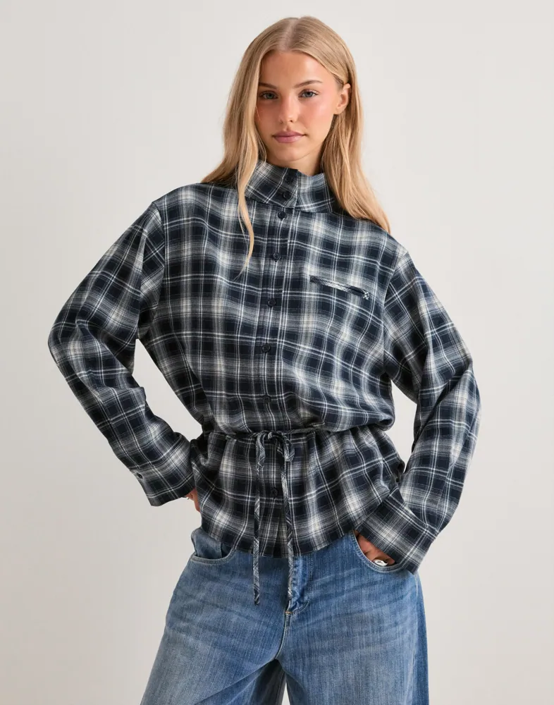 hip focus check shirt