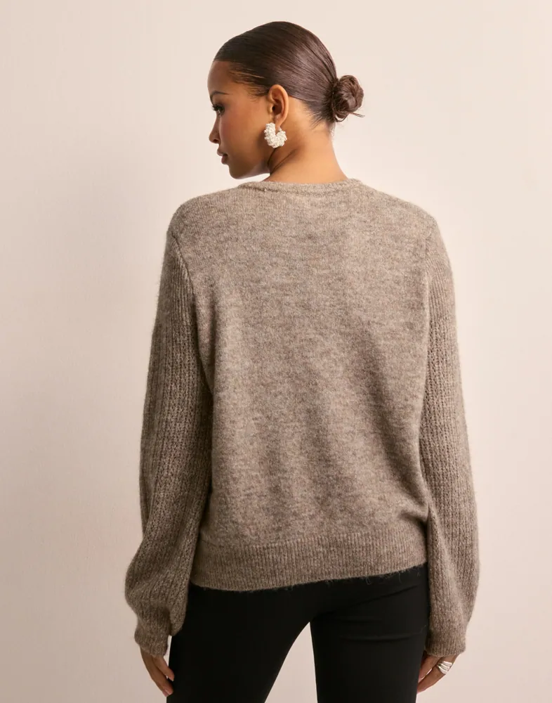 Rep Cardigan Köp OBJECT OBJOPHELIA L/S KNIT CARDIGAN REP - Fossil | Nelly.com