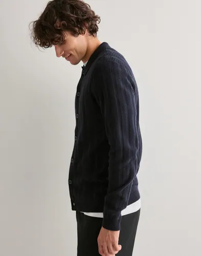 Casual Friday Cfbosse Knit Cardigan Cardigans & Koftor herr – bild 3