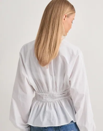 Nelly My Favorite Pleat Blouse blusar dam – bild 3
