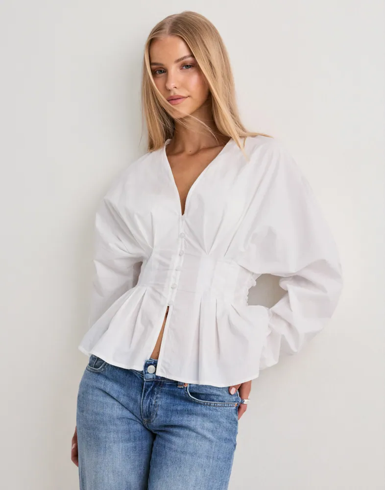 My Favorite Pleat Blouse