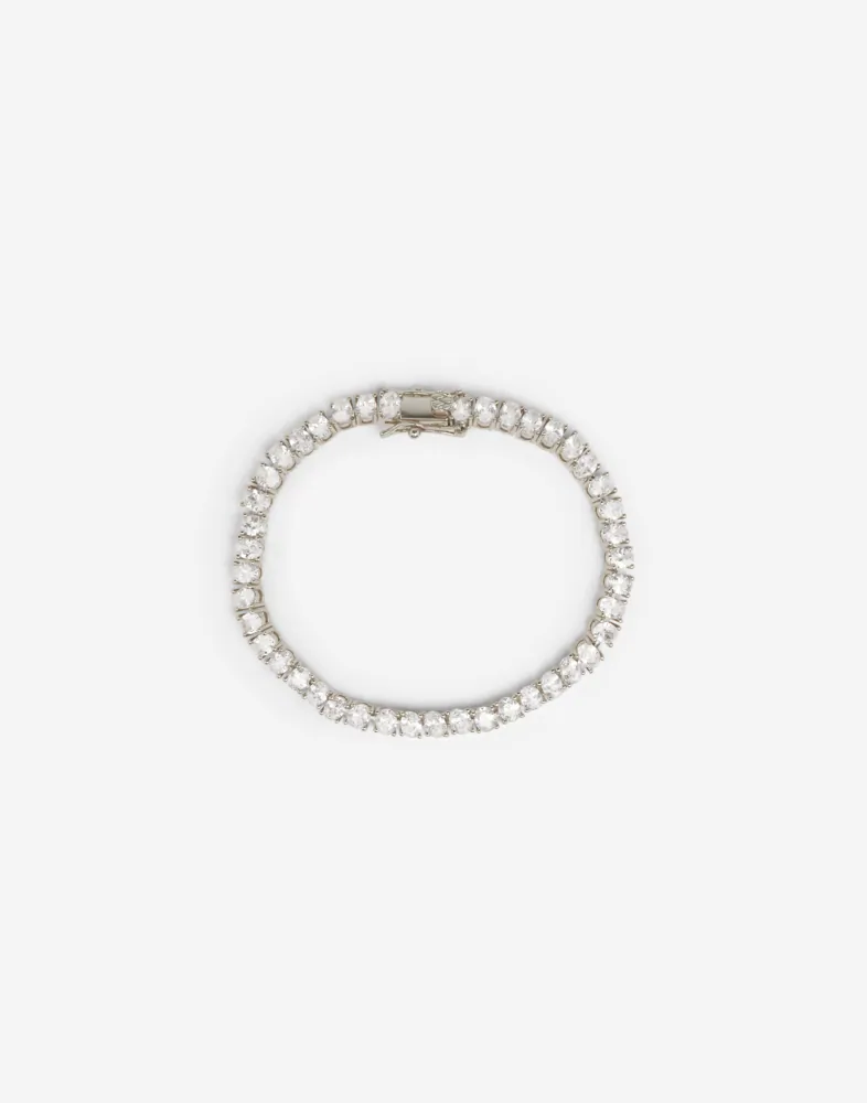 Oval Cut Tennis Bracelet