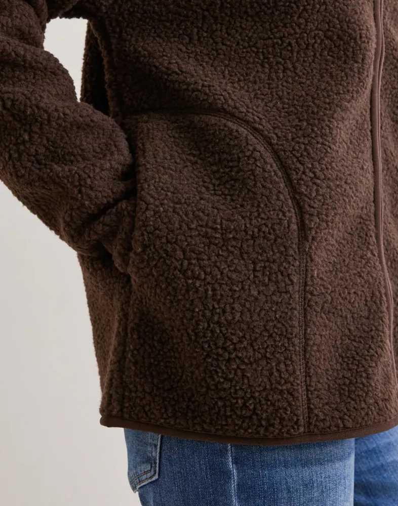 PIECES Pcsadia Ls Teddy Jacket Noos Bc jackor dam – bild 4 av 6