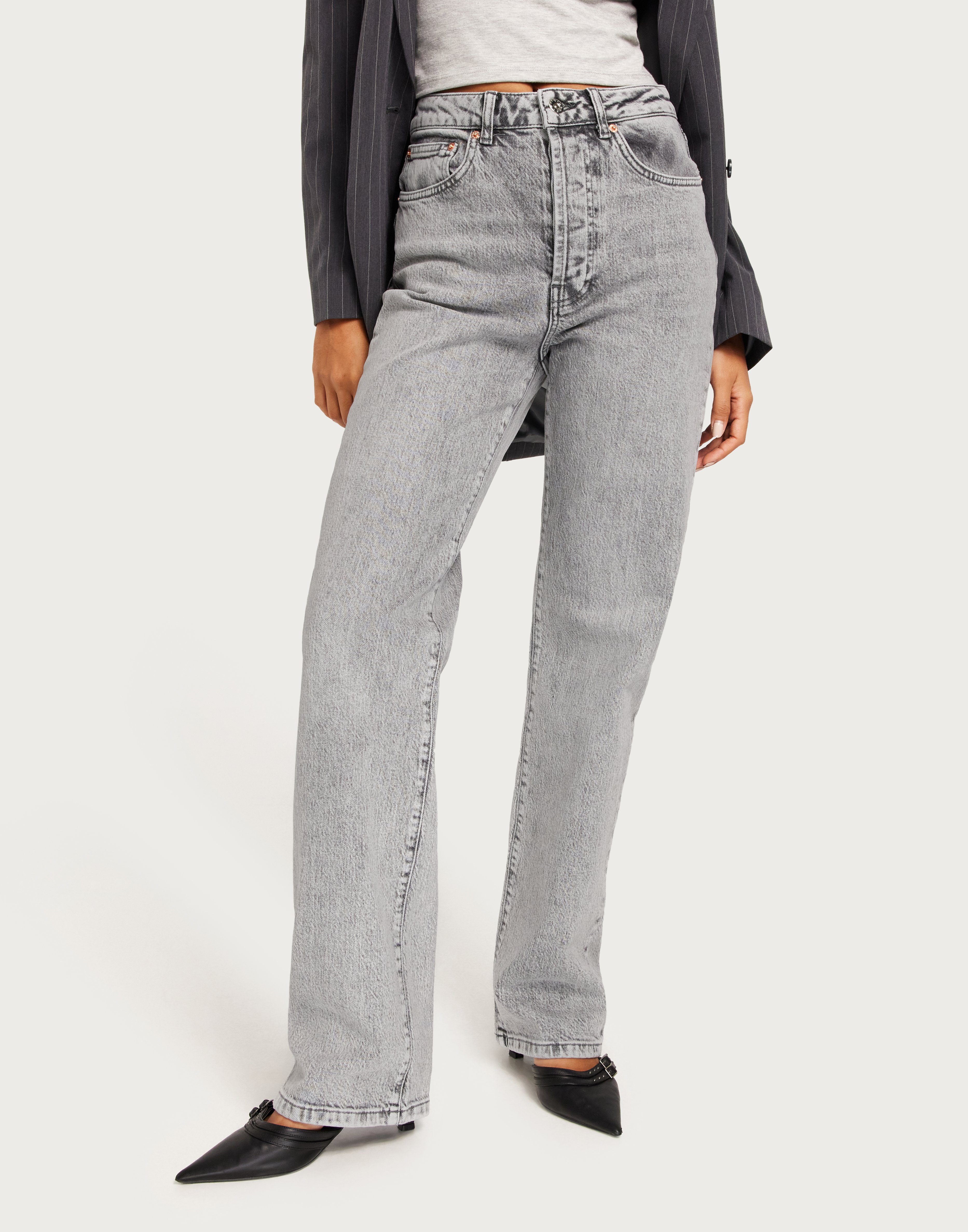 Woodbird - Grå - Maria Ash Grey Jeans