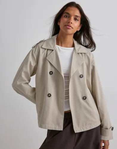 Only - Beige - Onlhannah Short Life Trenchcoat Otw