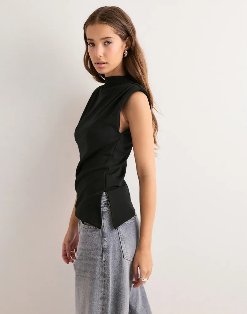 VERO MODA Vmmille Sl Shoulder Asm Pad Top Jrs toppar & linnen dam – bild 3