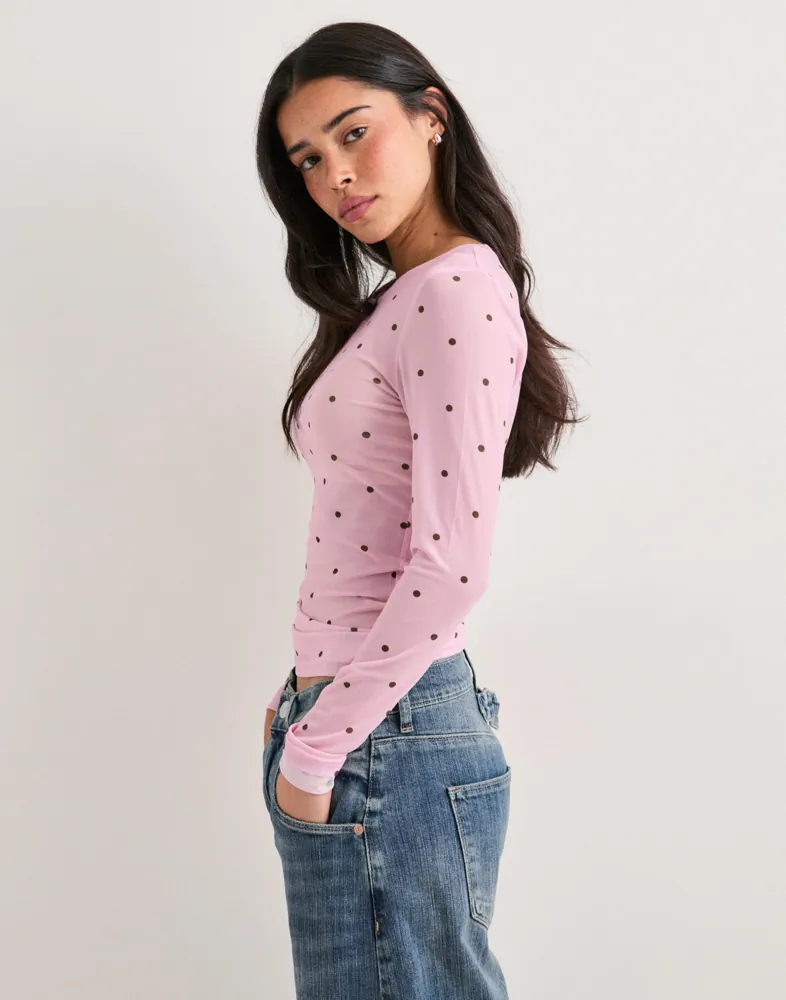 NEO NOIR Ella Space Dot Blouse skjortor & blusar dam – bild 2
